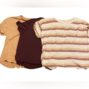 Maurices 24/7 Tops Size 3XL Bundle of 3 T-shirts